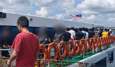 JIM Sabah hantar pulang 351 PATI ke Indonesia, Filipina