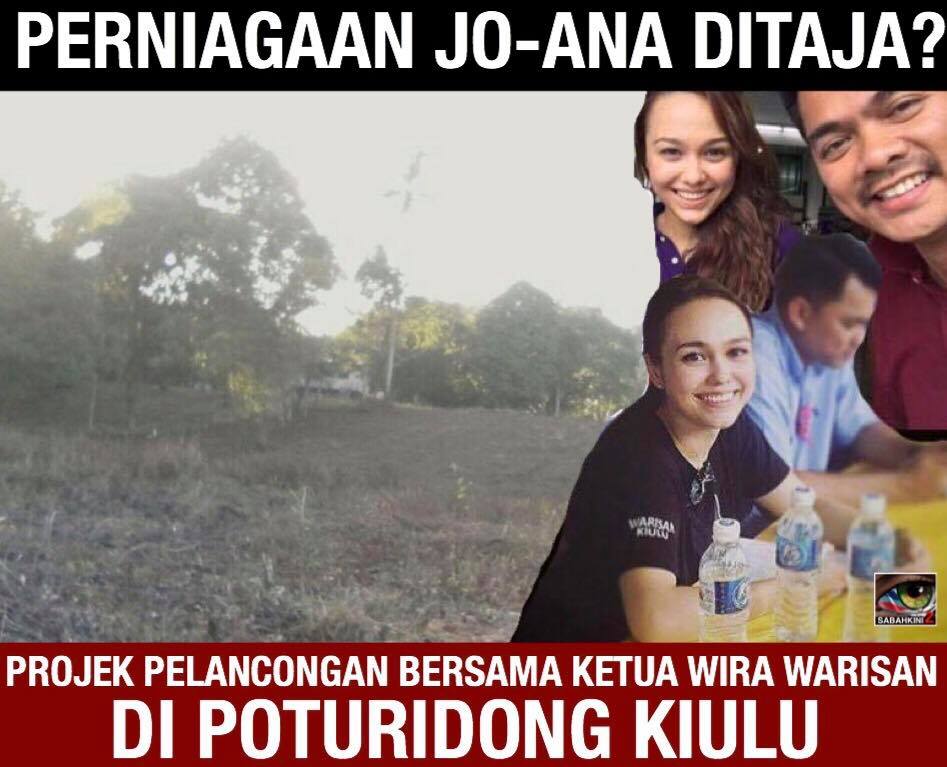 Hasil Rasuah: Jo-Anna dan Azis Ketua Wira Warisan buka 